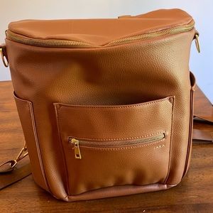 Used fawn original diaper bag- brown